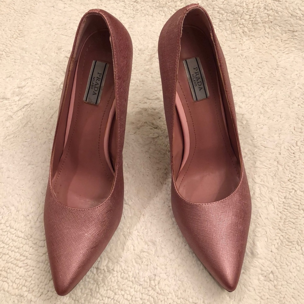 Prada Pink Heels